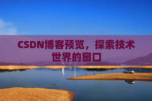 CSDN博客预览,探索技术世界的窗口